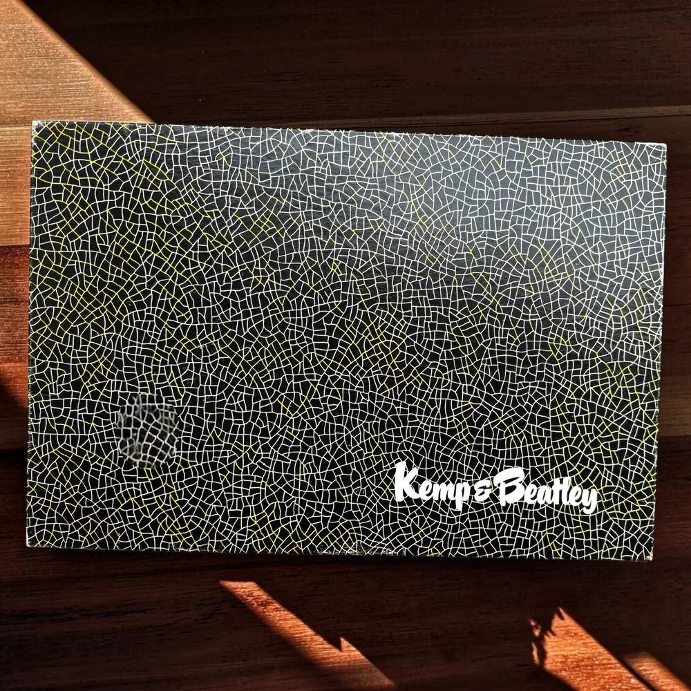 Vintage Kemp & Beatley Straw Place Mat Set 4 Mats 4 Coasters New in Box